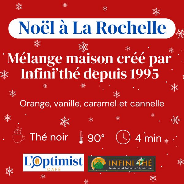 Thé noir - Noël à La Rochelle